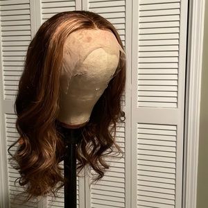 13x4 Highlighted lace frontal 20in human hair wig